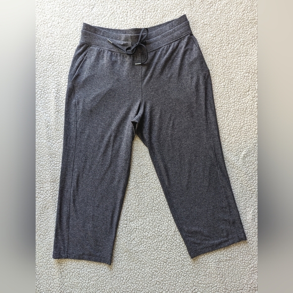 Lululemon Ready to Rulu Straight-Leg High-Rise Crop Heathered Raceway Grey Black - Picture 2 of 13